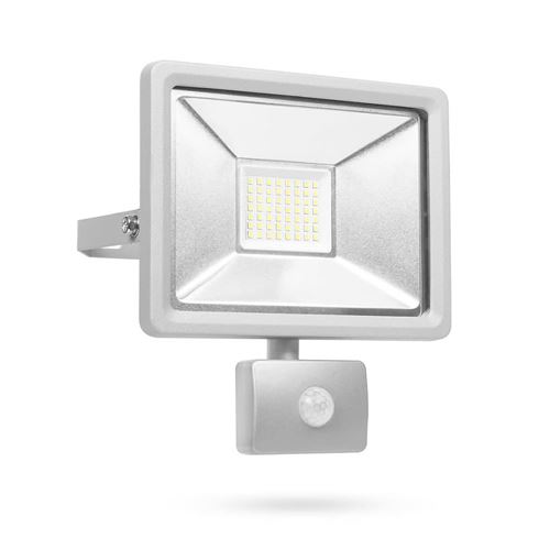 Smartwares Lampe LED avec capteur 30 W Gris SL1-DOB30