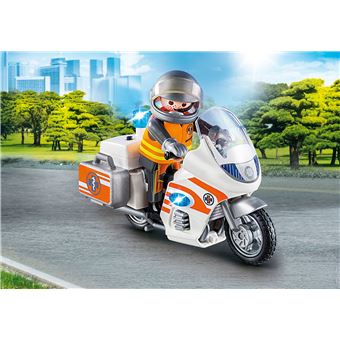Playmobil City Life 70051 Urgentiste et moto