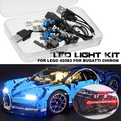 Kit d'éclairage LED uniquement pour 42083 Bugatti Chiron