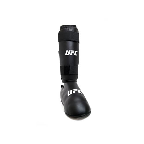 Protège tibia et pieds - UFC - Maintien optimal - Couleur : Noir