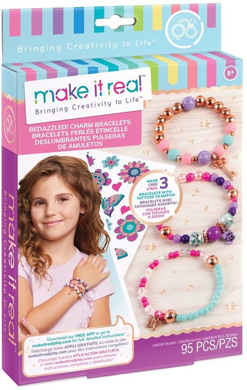 Make it real - bracelets perles creativity