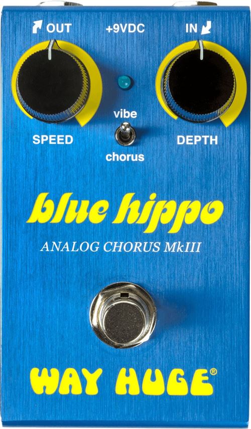 Way Huge WM61 Blue Hippo Mini - Pédale de modulation guitare