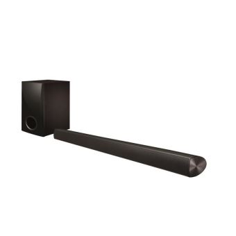 LG MUSIC flow SH2 - Système de barre audio - pour home cinéma - Canal 2.1 - sans fil - Bluetooth - 100 watt (Totale) - 1