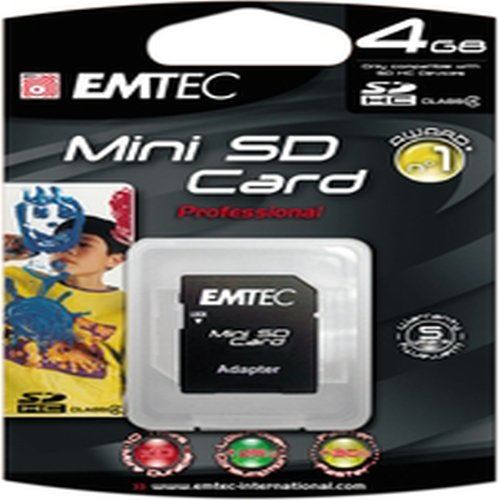 Emtec Mini SD HC 4 Go X 80