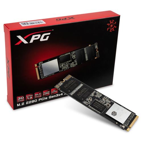 Adata xpg sx8200 series nvme ssd, pcie 3.0 m.2 typ 2280 - 480 gb
