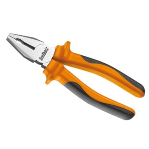 IceToolz pince combinée poignée confort 18 cm acier orange/argent