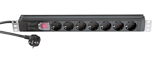 Non Communiqué K&M Multiprise Rackable 19'' 230V 7 Prises + Inter. Multiprises Et Rallonges - Image 1