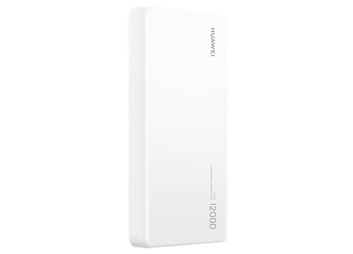 Huawei - Banque d alimentation - 12000 mAh - 44.9 Wh - 40 Watt - 4 A - SFC - 2 connecteurs de sortie (USB, 24 pin USB-C) - blanc