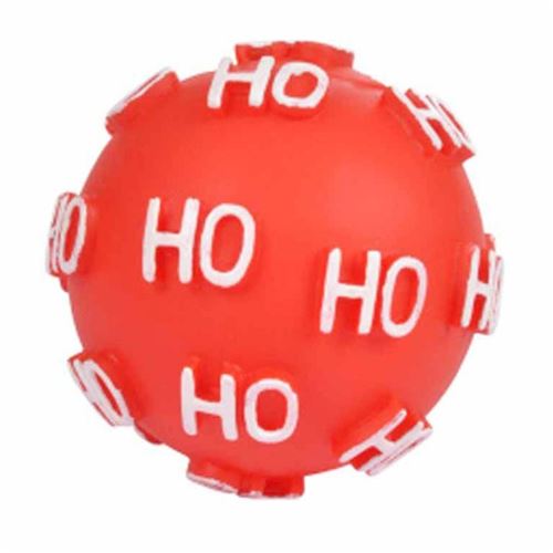 Comparer les prix de Paris Prix - Jouet Pour Chien balle Noël 9cm Rouge