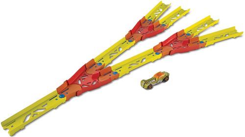 Hot Wheels piste fractionnée Piste garçons 70 cm orange/jaune