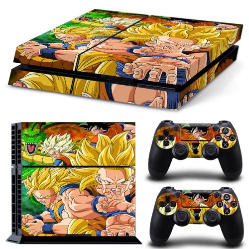 Autocollant Stickers Skin de Protection pour Console et Manette Sony Playstation PS4 #67