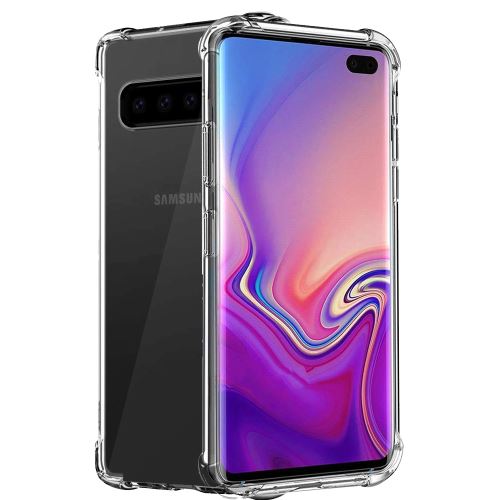 Coque Samsung Galaxy S10 Souple Transparente flexible Bumper en Gel TPU Silicone Invisible Antichoc avec bords renforcés - Accessoires Pochette Case
