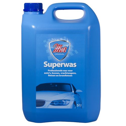 Mer autowax Superwax5 litres bleu