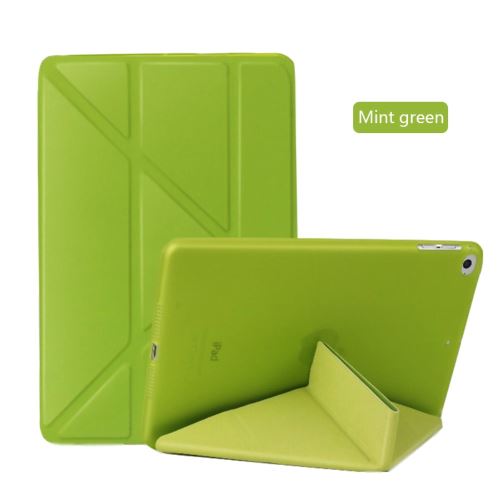 Générique Vert Etui En Pu Multi-Pliure Pour Votre Apple Ipad Mini (2019) 7.9 Pouces/Mini 4 - Image 1