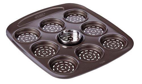 Moule à 9 mini pizzas asimetria pyrex as09bz0 6146