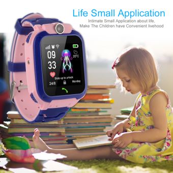 Montre intelligente 2G SIM pour enfants de Smart Watch sécurité
