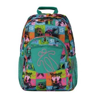 Cartable Animals Totto Acuareles Vert 44 X 35 x 14 cm Sacs