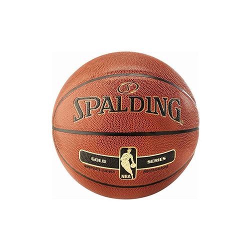 Ballon de Basketball intérieur Spalding NBA Gold Series Orange