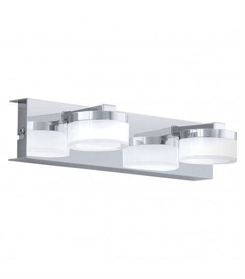 Eclairage salle de bain design romendo led l30 cm ip44 - chrome