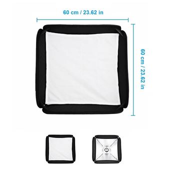 Softbox Godox S85T 85cm - Parapluie à Ouverture Rapide Bowens - Pour Flash Studio Et Portrait