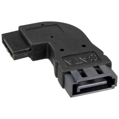 InLine® SATA Adaptateur mâle à femelle angle droit