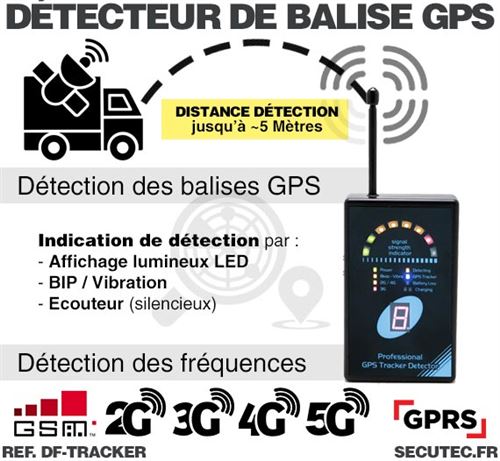 Détecteur de traceur GPS GSM, détecteur de BUG, Anti-suivi, haute  sensibilité, détecteur de Signal de téléphone GSM pour la sécurité,  livraison