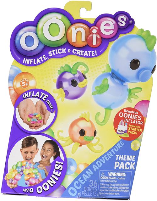Oonies Saison 1 Pack Recharge Thème Oonies Kit Océan