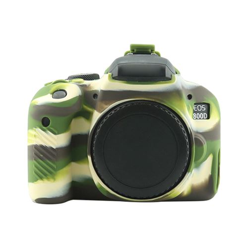 En caoutchouc souple en silicone Coque Couvercle de protection pour Canon 800D Caméra Sac tampon_kosenewe234