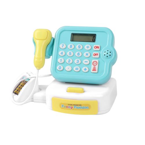 Enfants Pretend Jouets Simulation Caisse Enregistreuse Caisse Panier Jeux de Rôle Game Set BT270