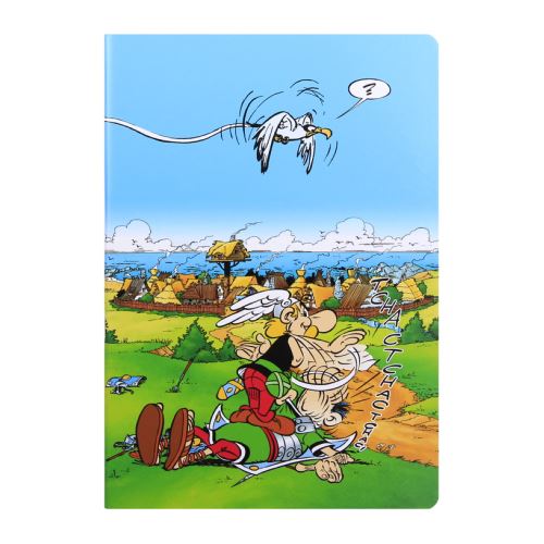 Cahier Piqué A4 - 96 pages Séyès - Astérix et Obélix - Astérix