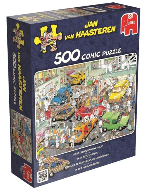 Jumbo Jan van Haasteren Dans Autospuiterij puzzle de 500 pièces