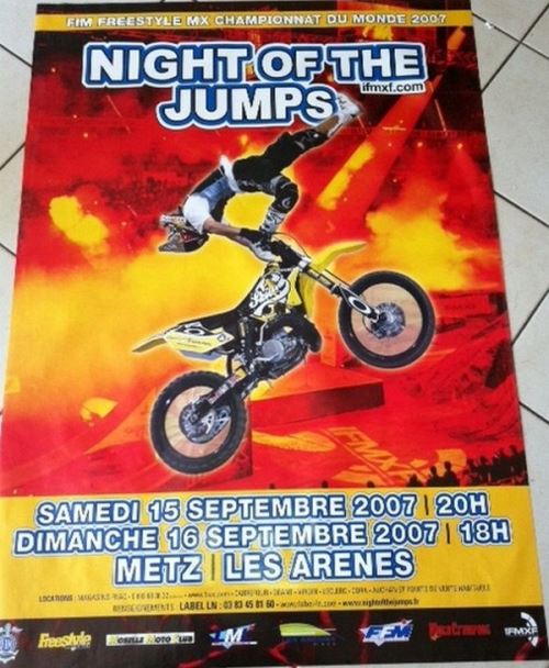 Night Of The Jumps - 80x120 cm - AFFICHE / POSTER