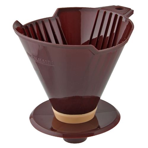 Fackelmann Porte-filtre à café flexible 16x15 cm Marron PP / TPE