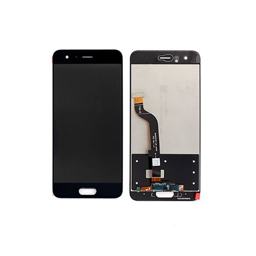 Ecran LCD et Vitre tactile Noir sans châssis Pour Honor 9
