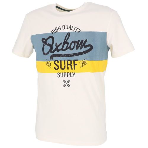 Tee shirt manches courtes Oxbow Triam m 1 sel surf suply Blanc taille : S réf : 40667
