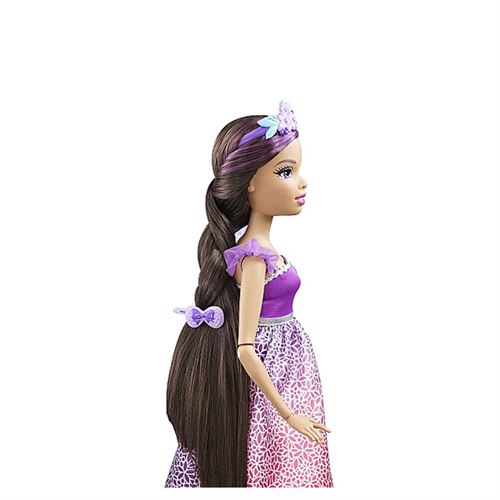 tete a coiffer barbie brune