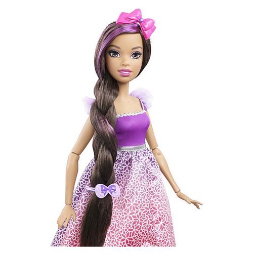 tete a coiffer barbie brune