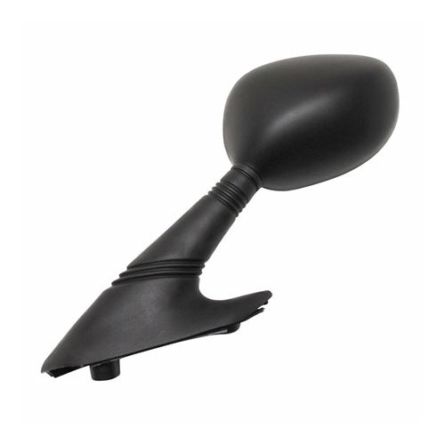 Retroviseur maxiscooter adaptable piaggio 125-250-500 x9 2000+2003 gauche noir (homologue ce) -vicma-
