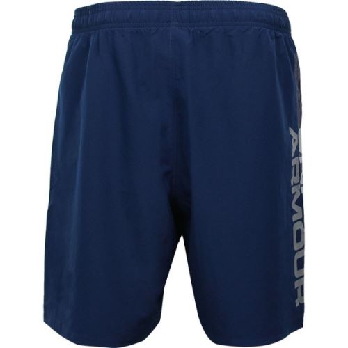 Short under armour Woven Graphic Wordmark Bleu Navy pour homme