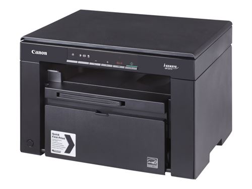 Canon i-SENSYS MF3010 - Imprimante multifonctions - Noir et blanc - laser - largeur de 216 mm (original) - A4/Legal (support) - jusqu'à 18 ppm (copie) - jusqu'à 18 ppm (impression) - 150 feuilles - USB 2.0