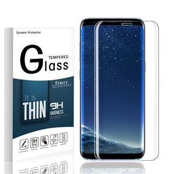 protection ecran curve pour samsung galaxy s8 verre trempe incurve ultra clair et resistant film protecteur d ecran en verre tempere haute