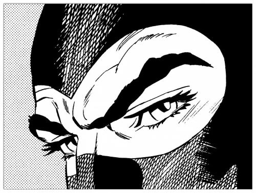 ASTORINA - Lo sguardo di Diabolik (Panneaux MDF 80x60 cm)