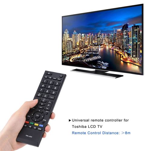 15€ sur Télécommande Universelle RM-L890 pour Toshiba TV LCD - Télécommande  - Achat & prix