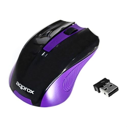 approx APPWMEx - muis - 2.4 GHz - paars