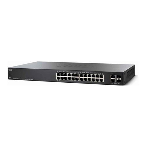 CISCO SG250X-24 Géré L2/L3 Noir 1U