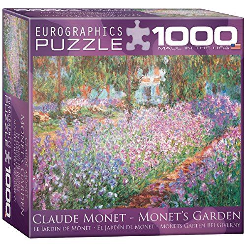 The Artists Garden by Claude Monet Puzzle, 1000-Piece