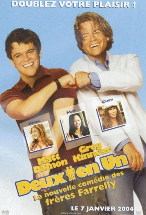 Deux En Un AFFICHE CINEMA ORIGINALE