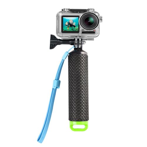 2019 Plongée Boîtier Étanche Shell Case + Floating Hand Grip pour Action Dji Osmo aloha4190