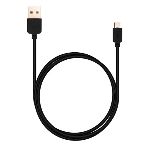 Câble USB type C vers USB Noir 1m - Charge / Synchronisation