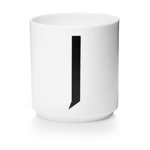 Tasse blanche J